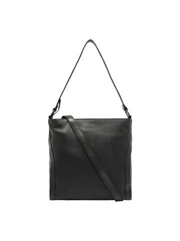VLD VOi Leather Design 4Seasons Schultertasche Leder 30 cm in schwarz