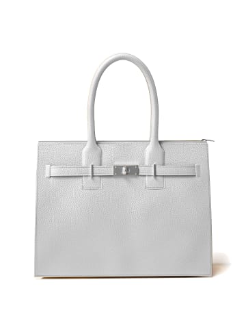 Kmisso Henkeltasche Echt Leder in Bianco