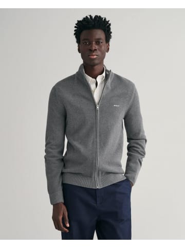 Gant Pullover in Dark Grey Melange