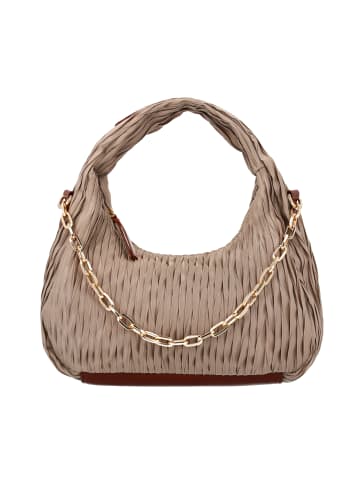 faina Women Handbag in Beige