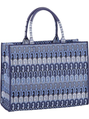 Furla Handtasche Opportunity Large Tote in Toni Blu Denim