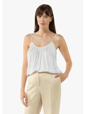 comma Bluse in 0120_weiß
