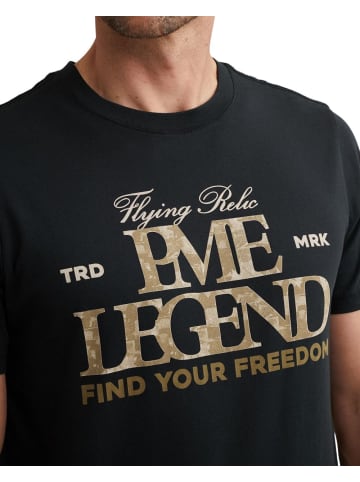 PME Legend T-Shirt SHORT SLEEVE R-NECK BIG ART PACKAGE in Schwarz
