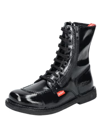Kickers Stiefelette in Schwarz Lack