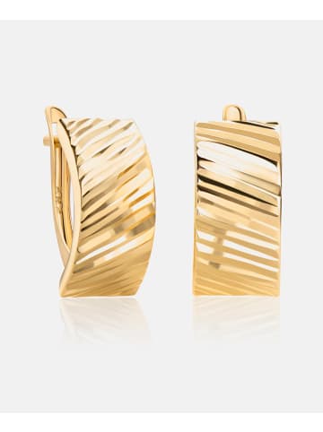 Diamant L'éternel Ohrringe aus 585 Gelbgold