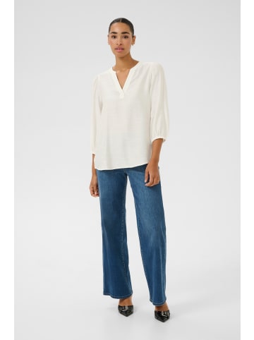 Kaffe Langarm-Bluse KAlui Regular fit in Chalk CC.