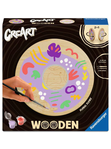 Ravensburger Malprodukte CreArt Wooden - Florale Ströme Ab 12 Jahre in bunt