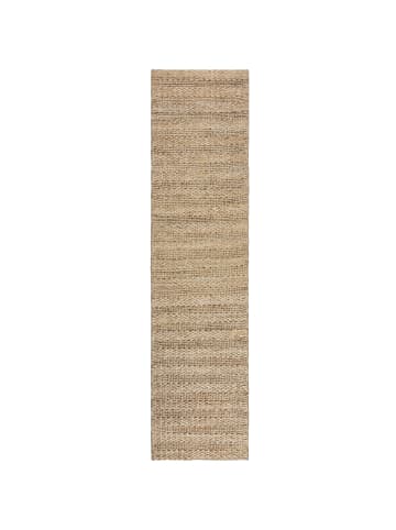 KADIMA DESIGN Teppich Kurzflor Geflochten Muster, Struktur, Flur in Natur