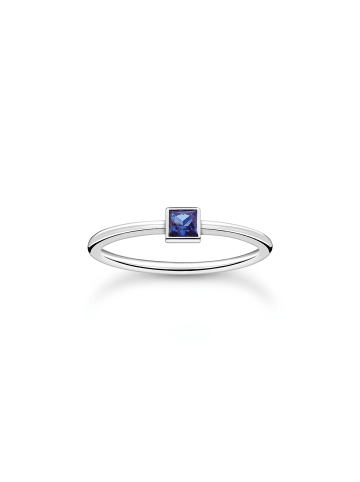 Thomas Sabo Ring in silber, blau