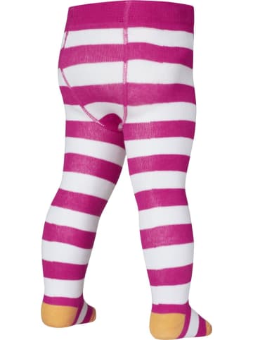 Playshoes Strumpfhose "Strumpfhose Blockringel pink" in Pink