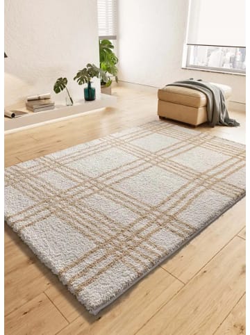 Atticgo Hochflor-Teppich HELIA in beige