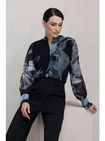 Mart Visser Bluse mit Caylee-Print Schwarz / Weiß