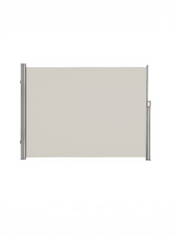 SONGMICS Seitenmarkise Sheld in Beige - (B)300 x (H)200 cm