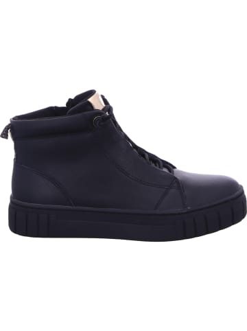 Schlupfstiefelette in schwarz