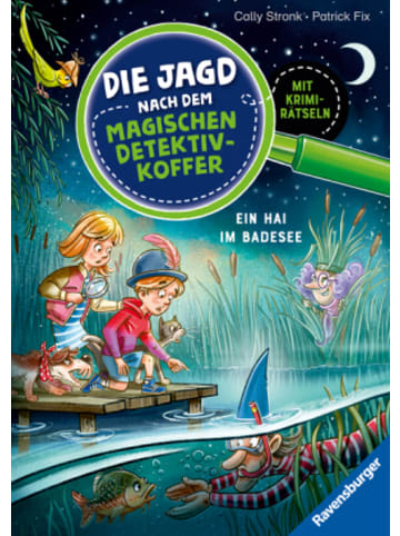 Ravensburger Verlag GmbH Buch - Die Jagd nach dem magischen Detektivkoffer, Band 8 - Ein Hai im Badesee