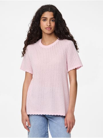 Pieces Strickoberteil in Pink-A-Boo