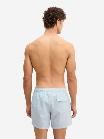 Marc O'Polo Badehose Seersucker in niagara mist stripe