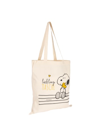 United Labels The Peanuts Stoffbeutel Snoopy - Lieblings Tasche in beige