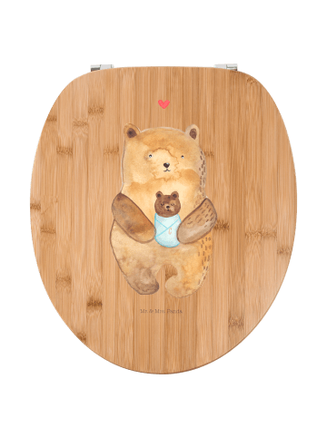 Mr. & Mrs. Panda Toilettensitz Bär Baby ohne Spruch in Braun