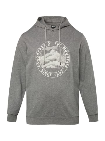 Men Plus Sweatshirt in anthrazit melange