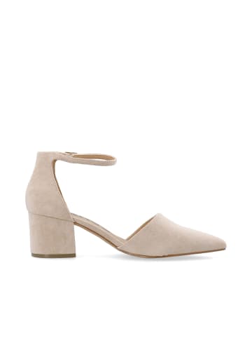 Bianco Pumps in Nougat