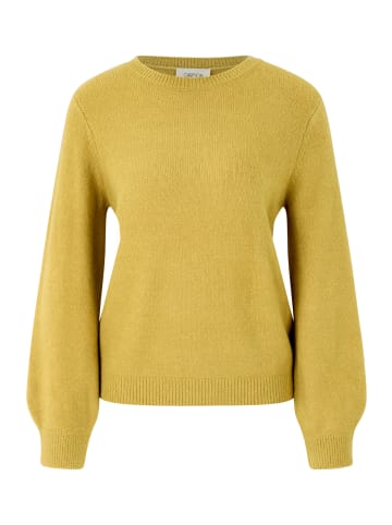 CARTOON Strickpullover mit Rundhalsausschnitt in Burnished Gold