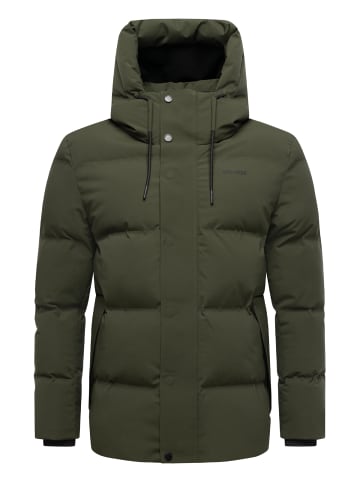 STONE HARBOUR Steppjacke Taviaan XX in Dark Olive