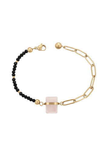 faina Bracelet in Gold Black