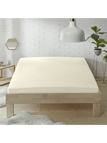 Erwin Müller Haustuch, Renforcé Bettlaken Würzburg in natur