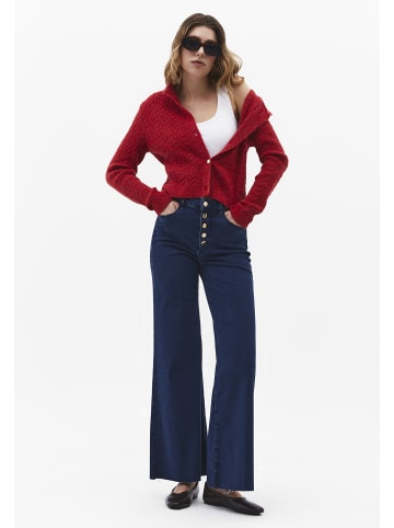 OXXO Röhrenhose DARK BLUE DENIM