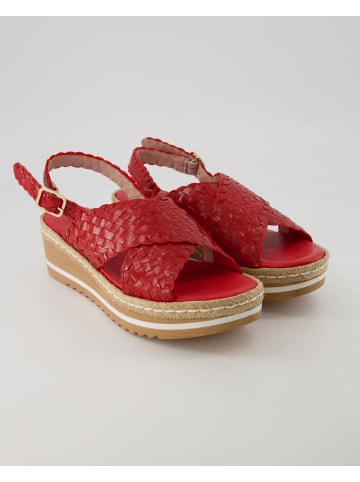 Terry Sandalen in Rot