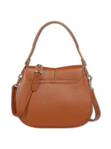 Toscanto Leder Umhängetasche Toscanto Tasche braun ca. 27cm