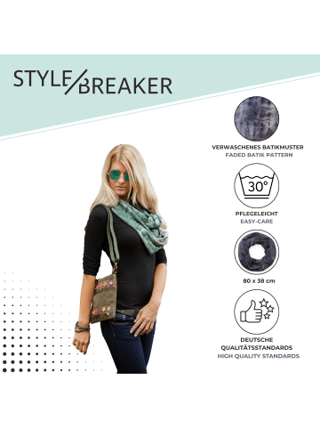 styleBREAKER Loop Schal in Midnight-Blue