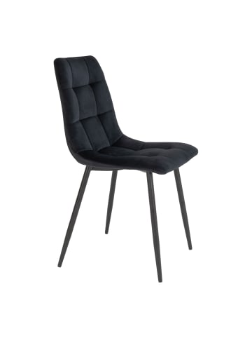 ebuy24 Esszimmerstuhl Middelfart Schwarz 2er Set