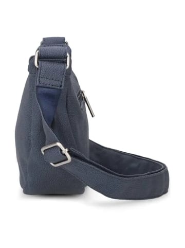 Zwei Mademoiselle M50 - Umhängetasche 32 cm (sand) in nubuk-blue