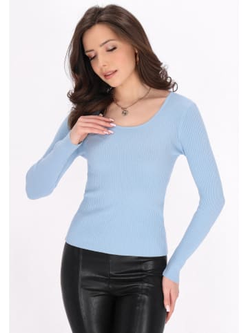 faina Women Sweater in light blue