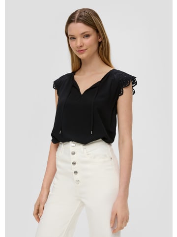 QS Bluse in 9999_schwarz
