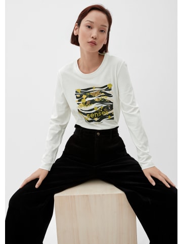 s.Oliver T-Shirt in 02D1_ecru