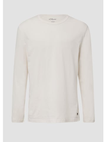 s.Oliver T-Shirt in 9000_hellgrau