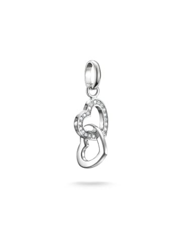 Thomas Sabo Charm-Anhänger in silber, weiß