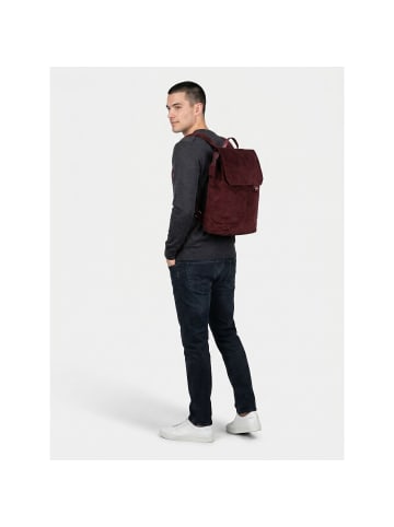 Zwei Mademoiselle.M Daypack 35 cm Laptopfach in cord bordeaux