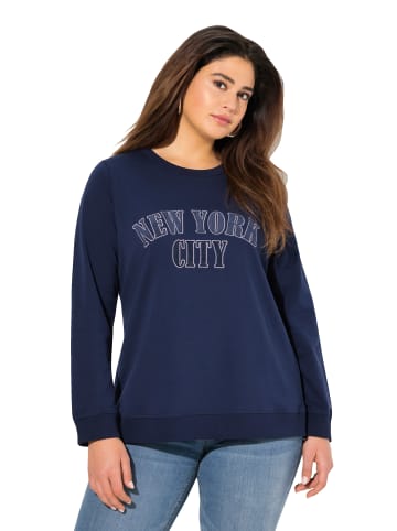 Ulla Popken Sweatshirt in tintenblau