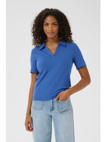 Kaffe T-shirt KAsamantha Tight fit in Surf The Web CC