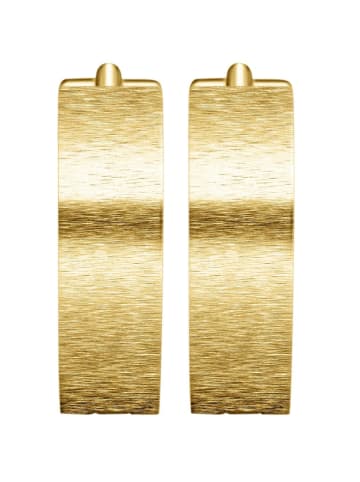 Adeliás Unisex Ohrringe – Klappcreole aus Edelstahl in gold