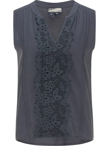 DreiMaster Damen Top in Graublau