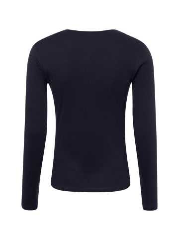 Marie Lund Langarmshirt in marine