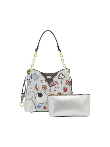 myMo 2-In-1 Tote Bag Set 2-IN-1 Tote Bag Set in Silver