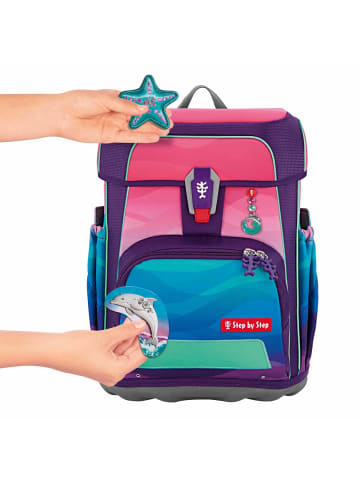 Step by Step MAGIC MAGS Dolphin Lana, Applikationen in Blau