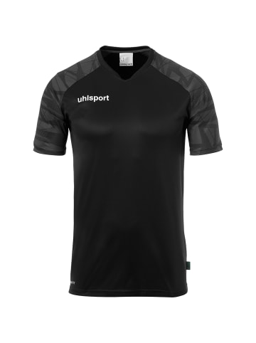 uhlsport  Trainings-T-Shirt GOAL 25 TRIKOT KURZARM in schwarz/anthra