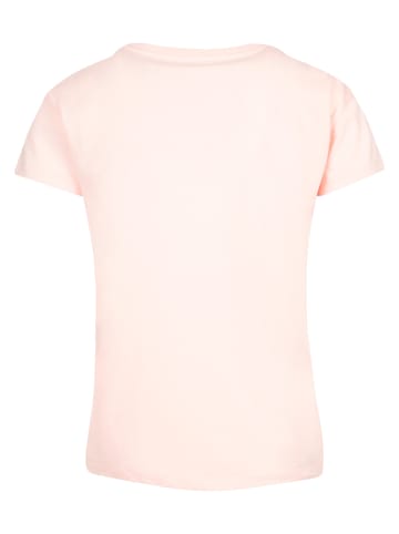 Merchcode Merchcode Ladies Hugs & Love - Queen of Hearts Box Tee in pink